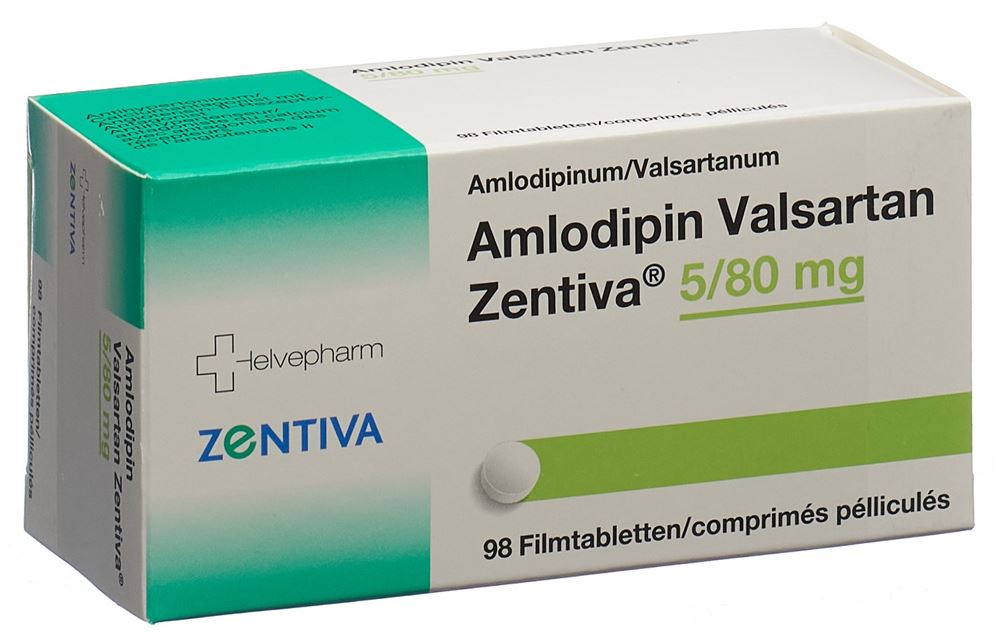 AMLODIPINE VALSARTAN Zentiva, image principale