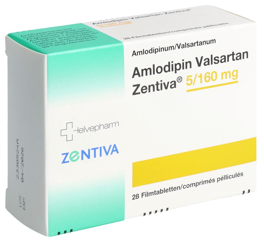 AMLODIPINE VALSARTAN Zentiva, Hauptbild AMLODIPINE VALSARTAN Zentiva, Hauptbild