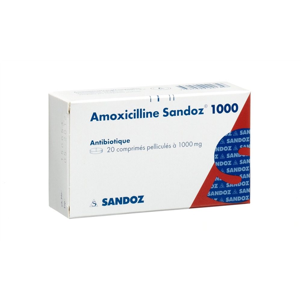 AMOXICILLINE Sandoz 1000 mg, Bild 2 von 2