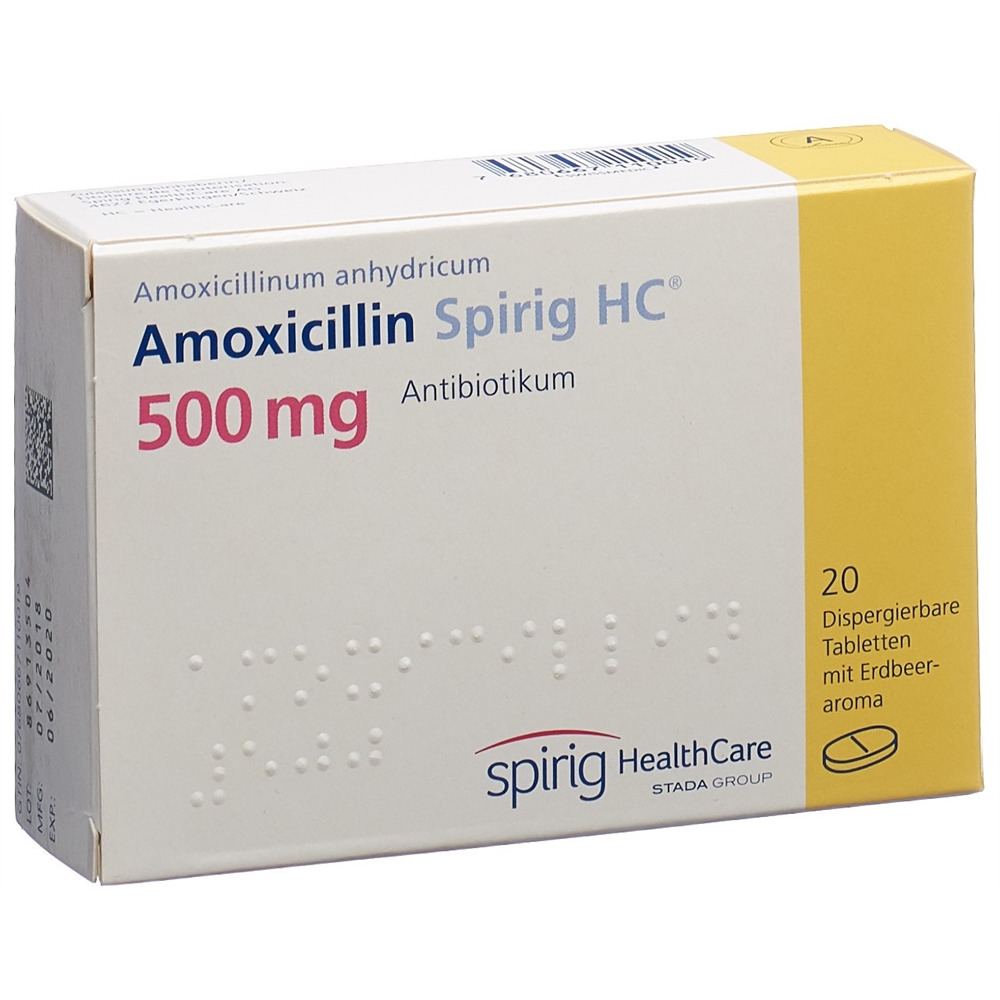Amoxicillin Spirig HC Spirig HC 500 mg, Hauptbild