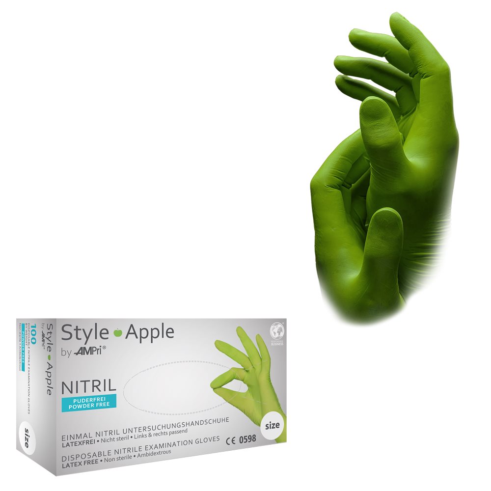 Ampri Nitril Einweg Handschuhe Style, Bild 3 von 3