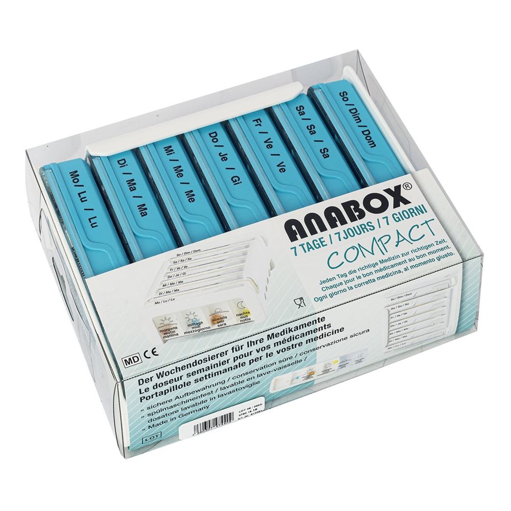 Anabox pilulier compact, image principale