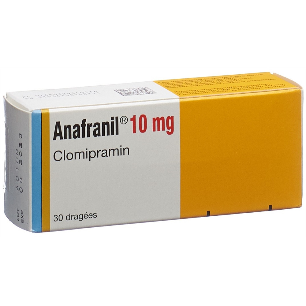 ANAFRANIL cpr pell 10 mg blist 30 pce, image 2 sur 2