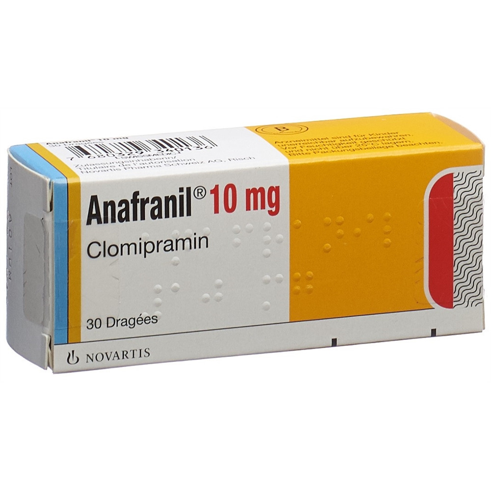 ANAFRANIL cpr pell 10 mg blist 30 pce, image principale