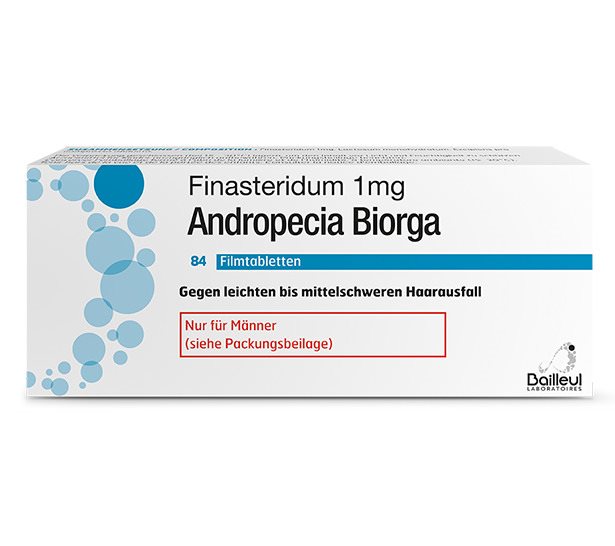 ANDROPECIA Biorga 1 mg, image principale