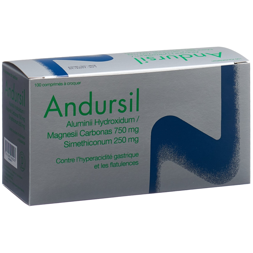 ANDURSIL cpr croquer blist 100 pce, image 2 sur 3