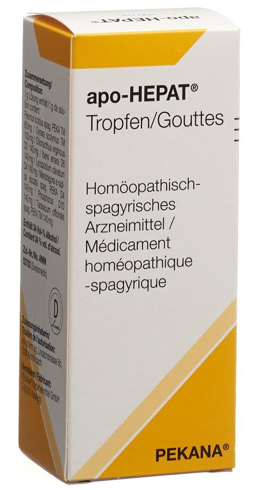 APO-HEPAT gouttes buvables fl 100 ml