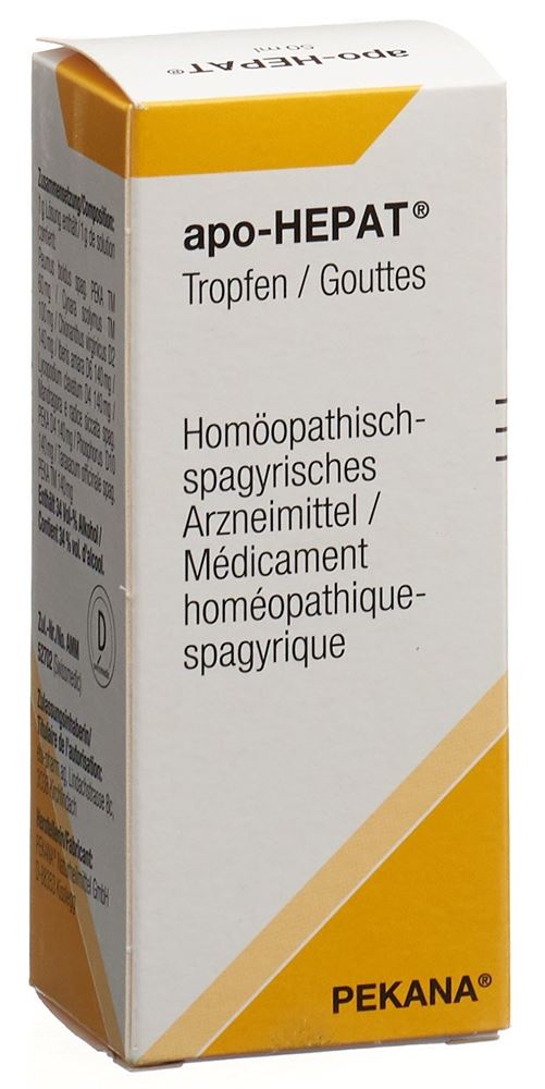 APO-HEPAT gouttes buvables fl 50 ml