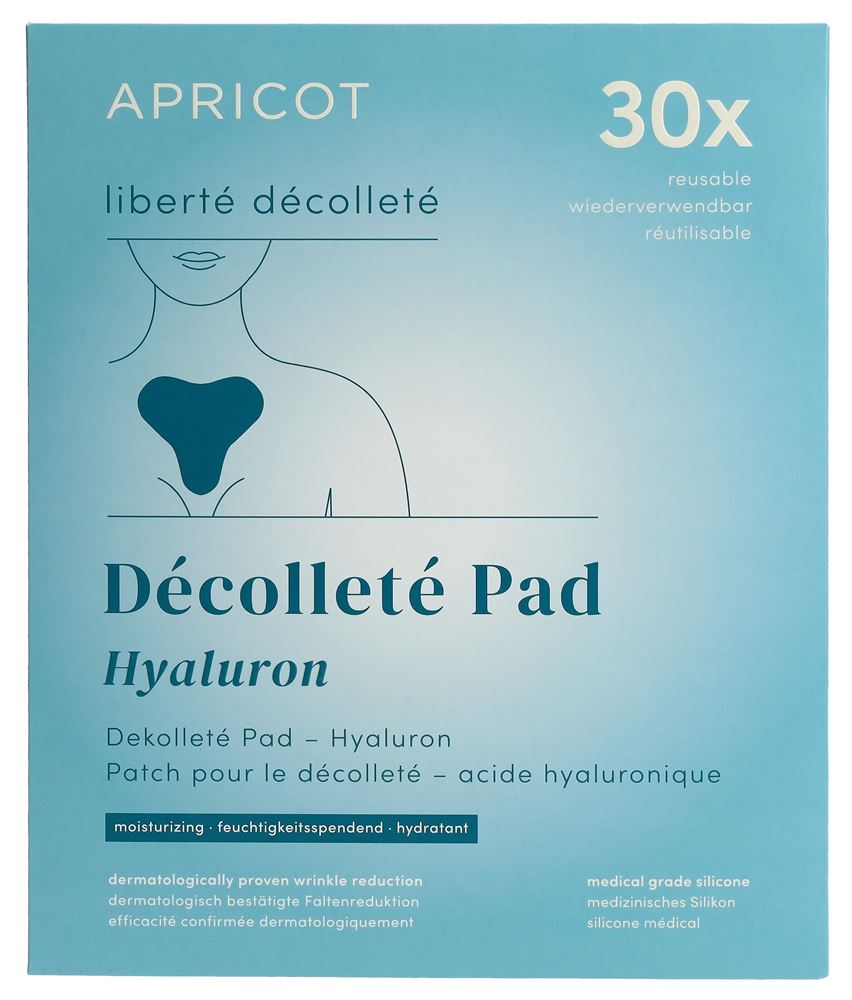 Apricot pad décolleté