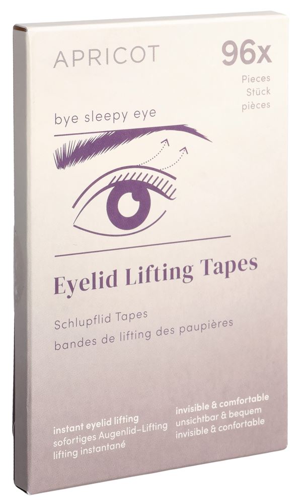 Apricot tapes paupières