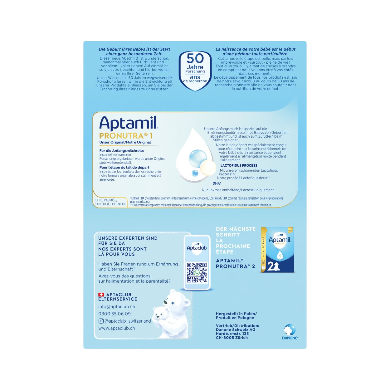 APTAMIL PRONUTRA 1 Maxi Format, Bild 2 von 6