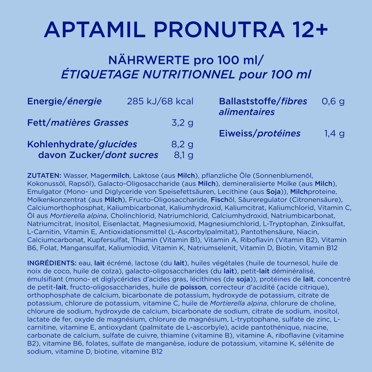 APTAMIL Pronutra Junior 12+, Bild 4 von 6