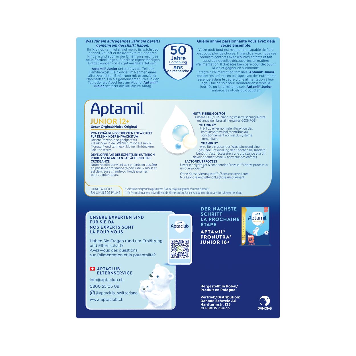 APTAMIL PRONUTRA JUNIOR 12+, image 2 sur 6