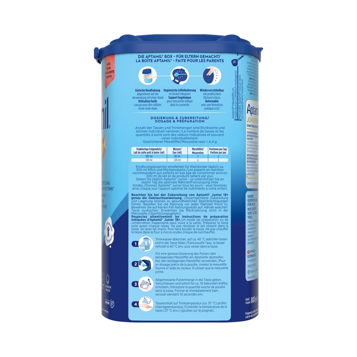 APTAMIL PRONUTRA JUNIOR 18+, image 3 sur 6