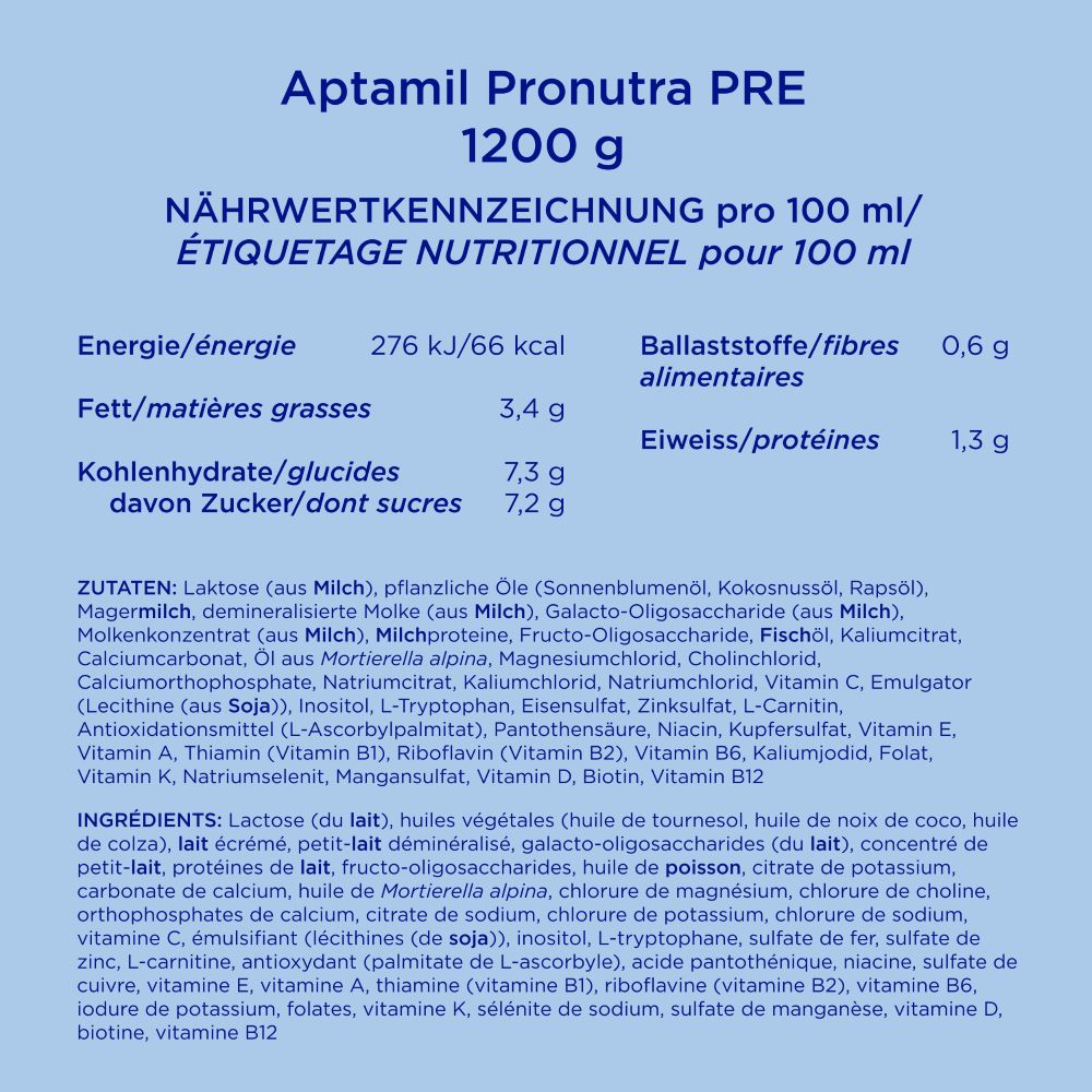 APTAMIL PRONUTRA PRE Maxi Format, image 4 sur 6