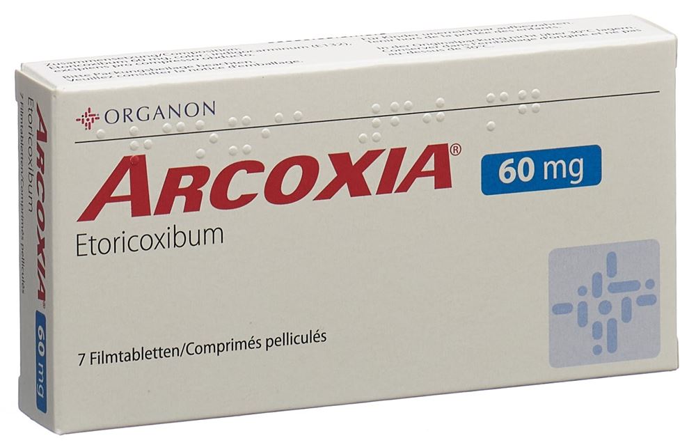 ARCOXIA cpr pell 60 mg blist 7 pce