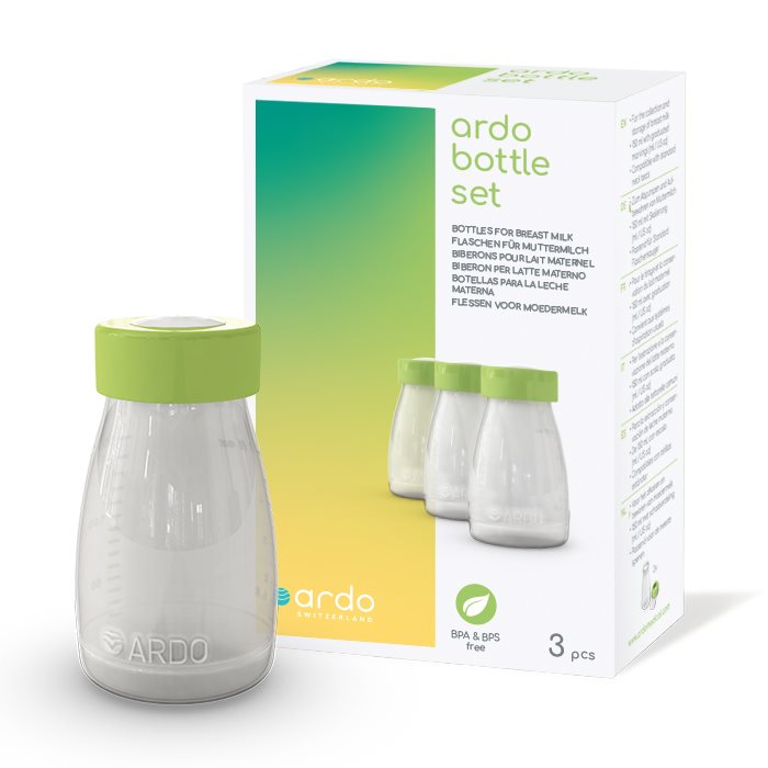 ARDO BOTTLE SET Flaschen für Muttermilch