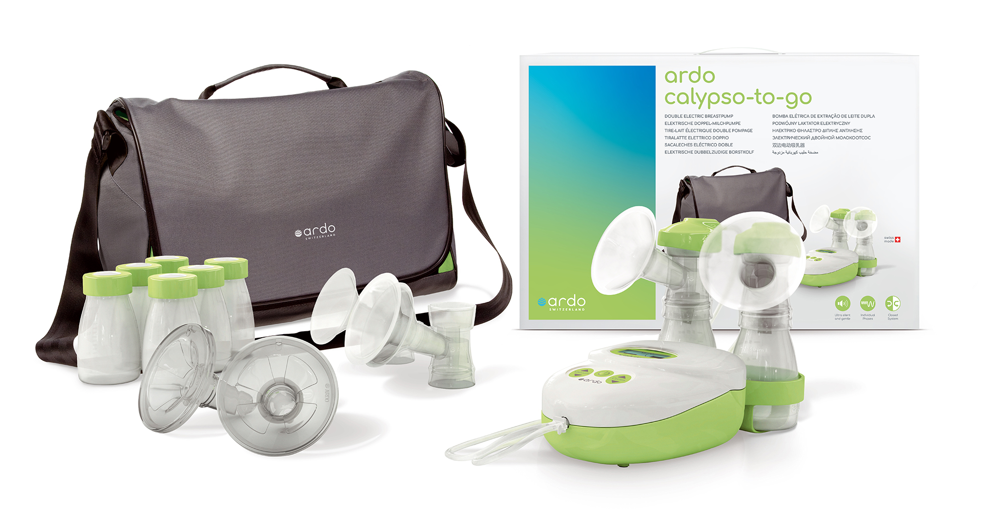 ARDO CALYPSO-TO-GO Tire-lait électrique double pompage