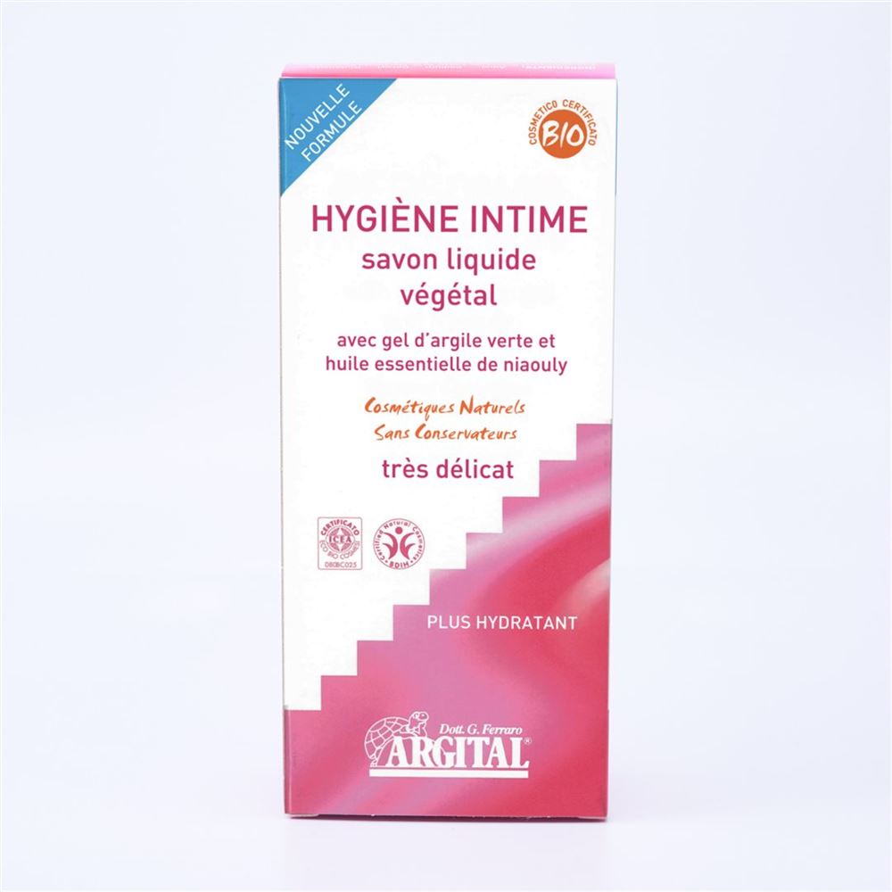 ARGITAL savon liquide intime, image principale ARGITAL savon liquide intime, image principale