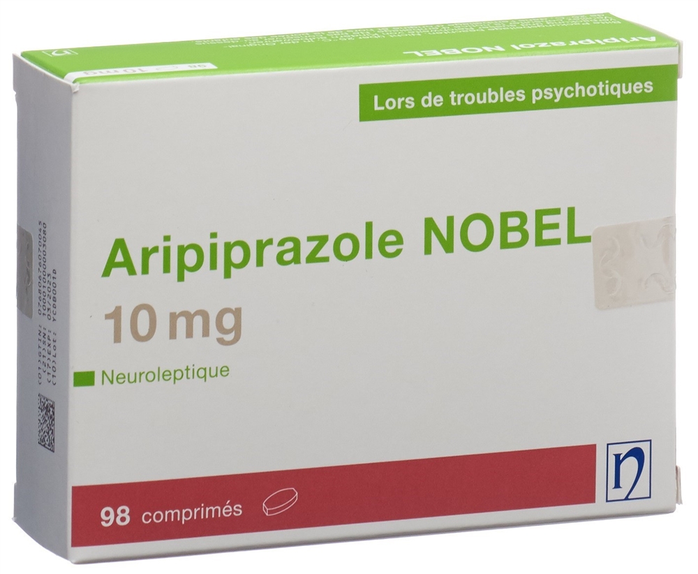 ARIPIPRAZOLE NOBEL 10 mg, image 2 sur 2