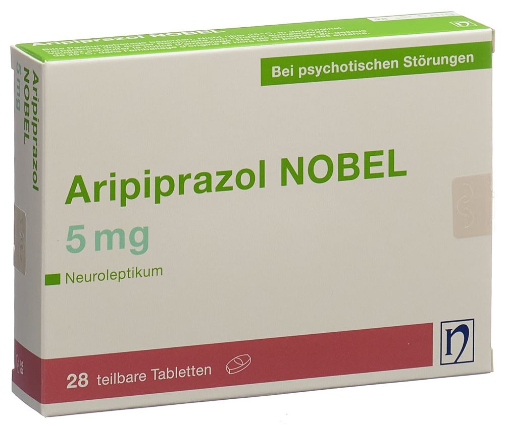 ARIPIPRAZOLE NOBEL 5 mg, image principale