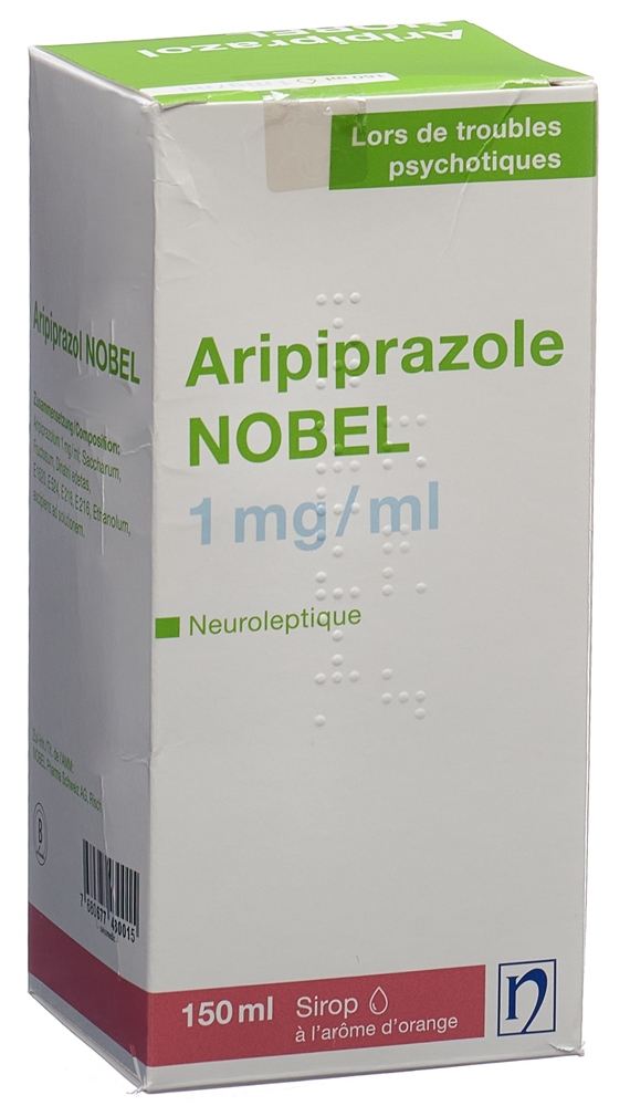 ARIPIPRAZOLE NOBEL 1 mg/ml, image 2 sur 2