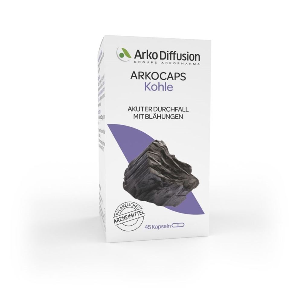 ARKOCAPS Pflanzenkohle 225 mg, Hauptbild