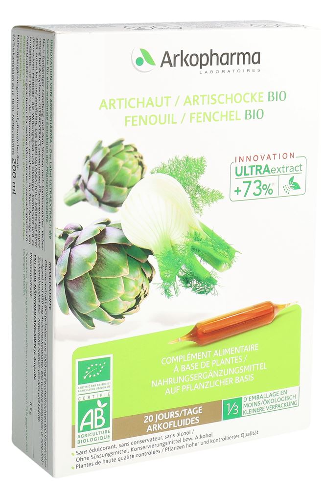 ARKOFLUIDE artichaut-fenouil