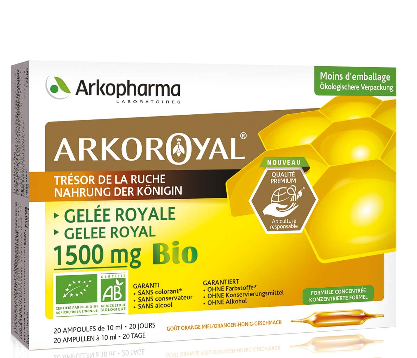 ARKOROYAL gelée royale 1500 mg, image principale