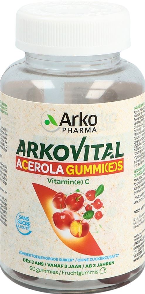 ARKOVITAL Acérola Gummies, image principale