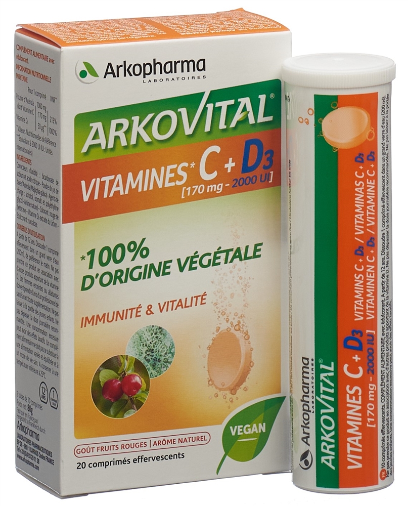 ARKOVITAL Vitamin C + D3, Bild 3 von 4