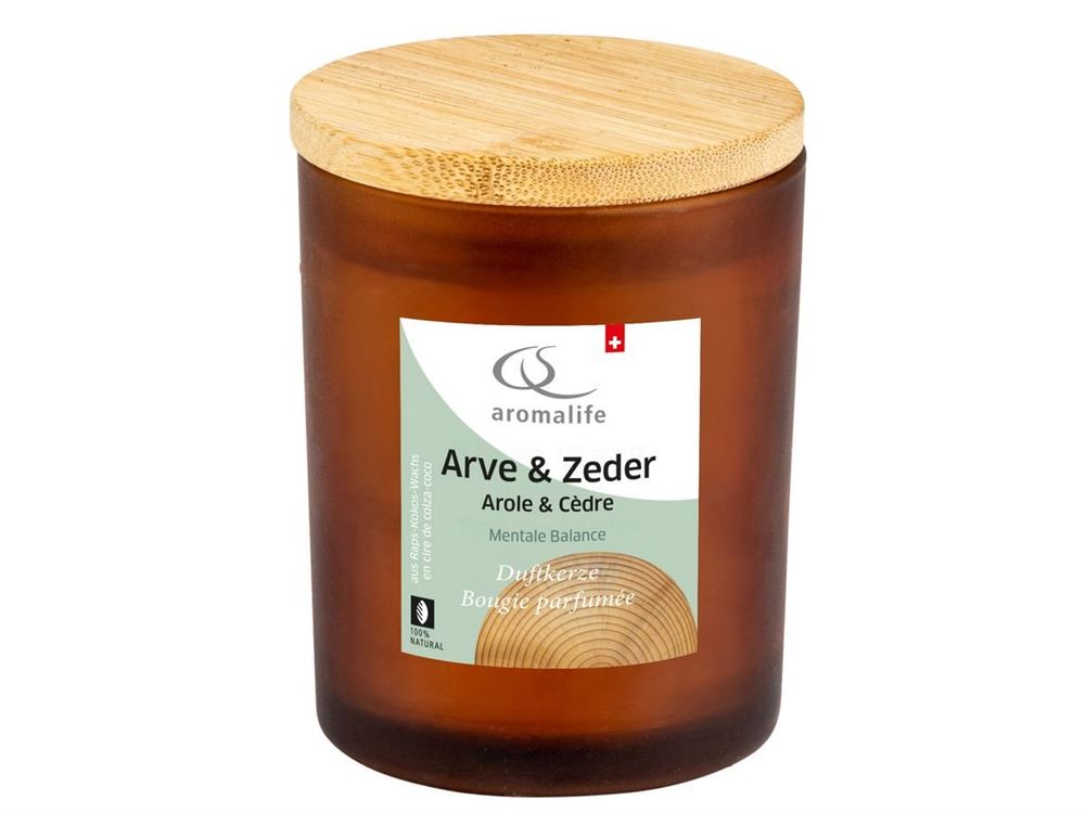 Aromalife bougie parfumée en verre, image principale