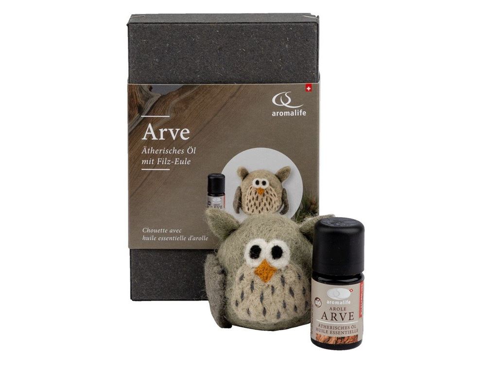 Aromalife coffret cadeau hibou en feutre