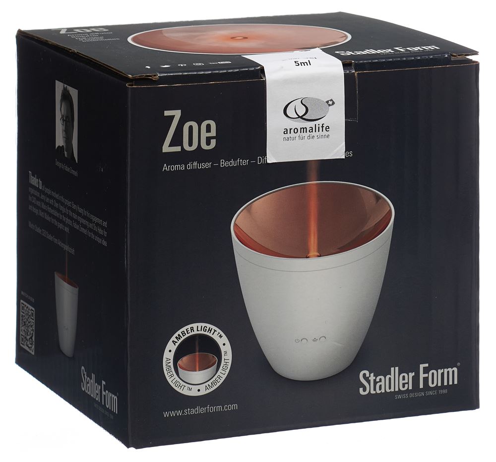 Aromalife zoe diffuseur aromatique amber light