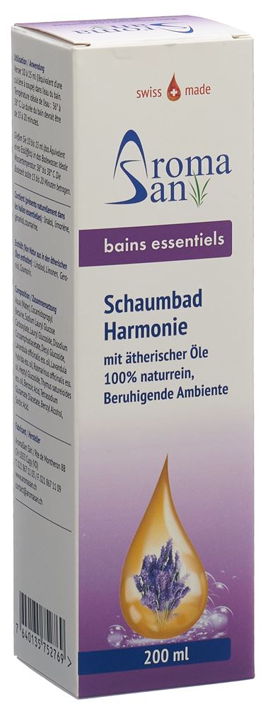 Aromasan Harmonie bain moussant