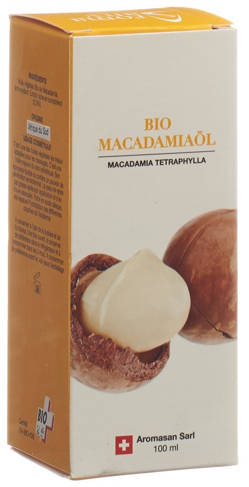 Aromasan huile végétale de macadamia, image principale