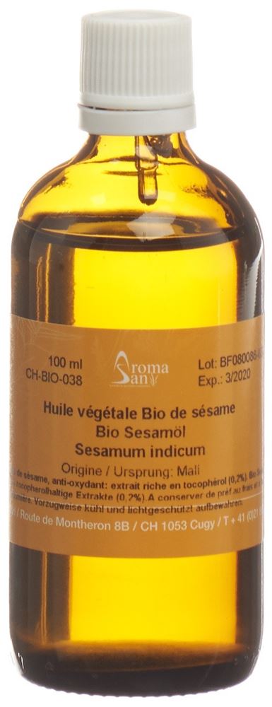 Aromasan huile végétale sésame