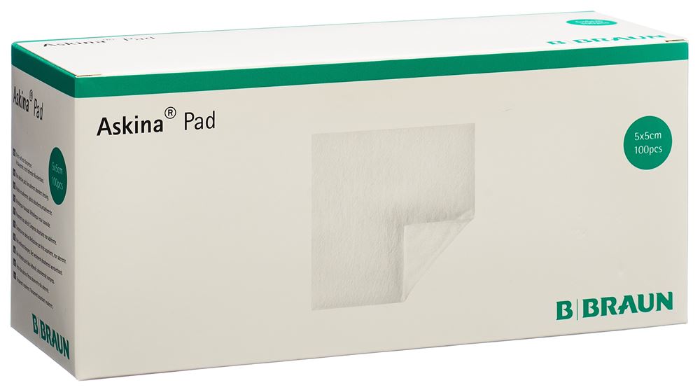 ASKINA Pad compresse en non-tissée