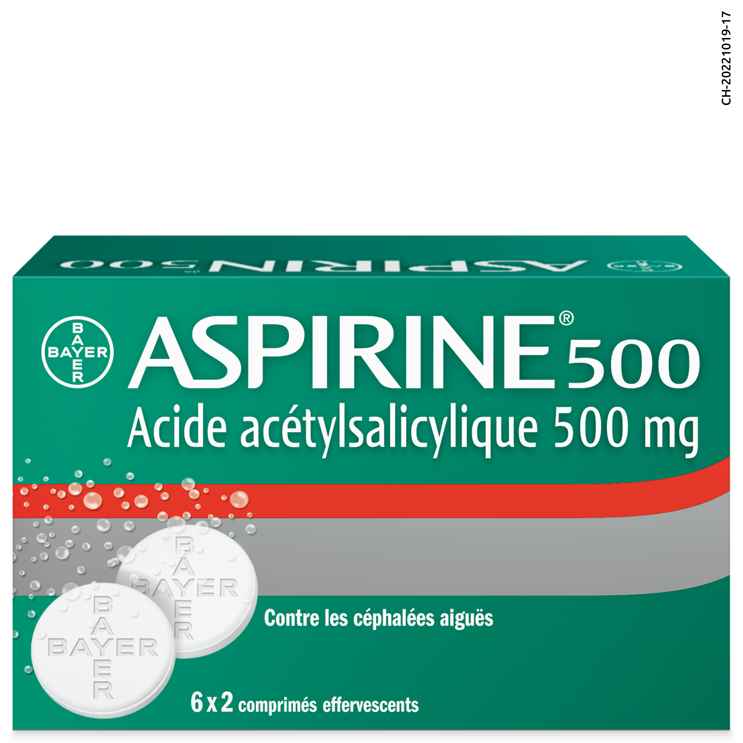 ASPIRINE Brausetabl 500 mg Btl 2 Stk