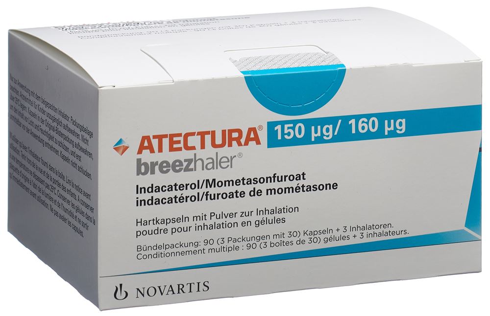 ATECTURA caps inh 150 mcg/160 mcg blist 90 pce, image principale