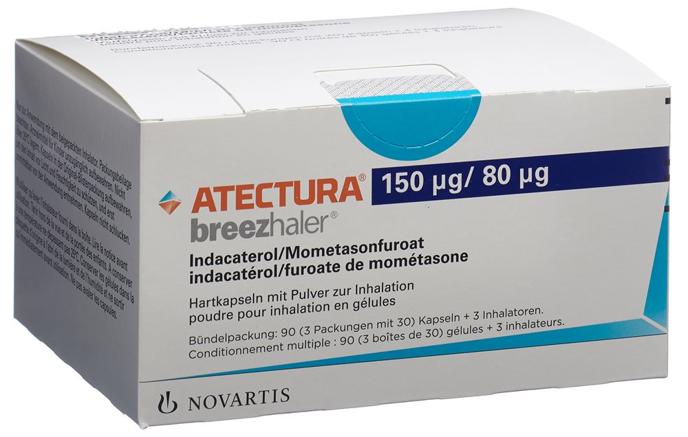 ATECTURA Inh Kaps 150 mcg/80 mcg Blist 90 Stk, Hauptbild ATECTURA Inh Kaps 150 mcg/80 mcg Blist 90 Stk, Hauptbild