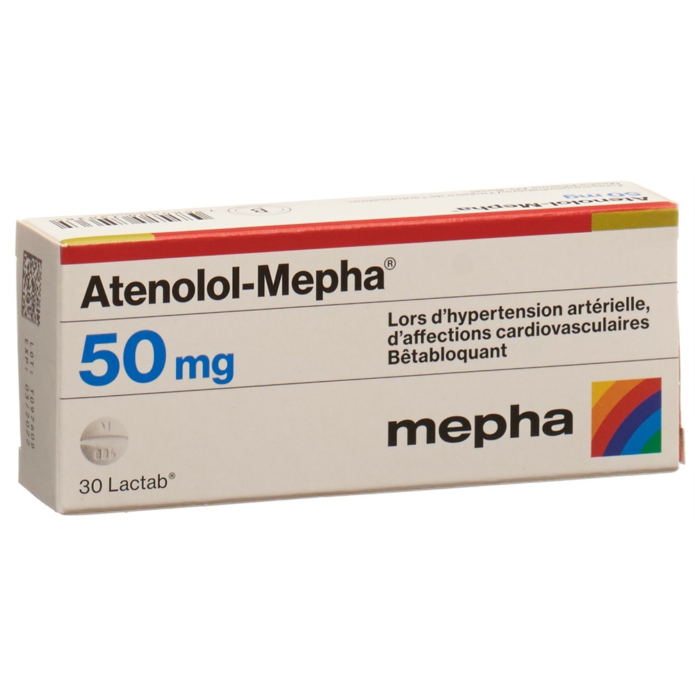 ATENOLOL Mepha 50 mg, Bild 2 von 2