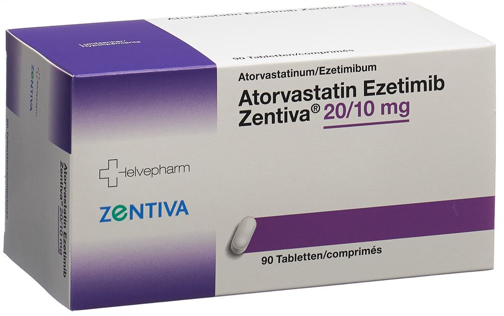 EZETIMIBE ATORVASTATINE Ezetimib Zentiva