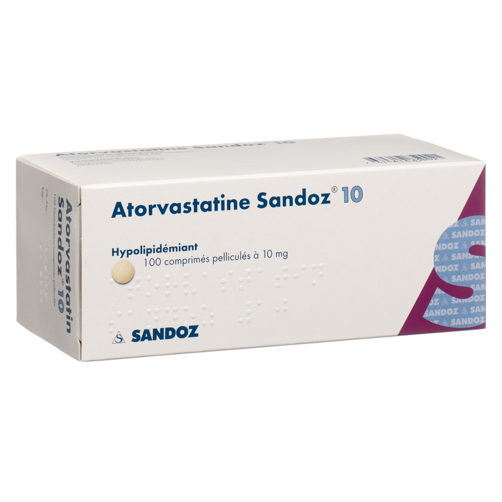 ATORVASTATINE Sandoz 10 mg, Bild 2 von 2