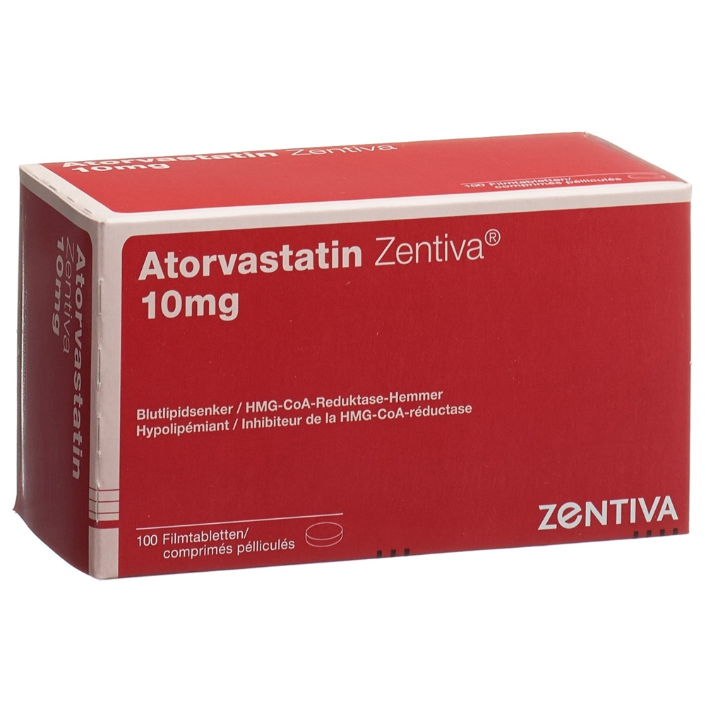 ATORVASTATINE Zentiva 10 mg, Hauptbild
