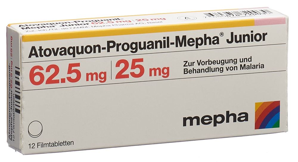 ATOVAQUON PROGUANIL Junior, Hauptbild ATOVAQUON PROGUANIL Junior, Hauptbild