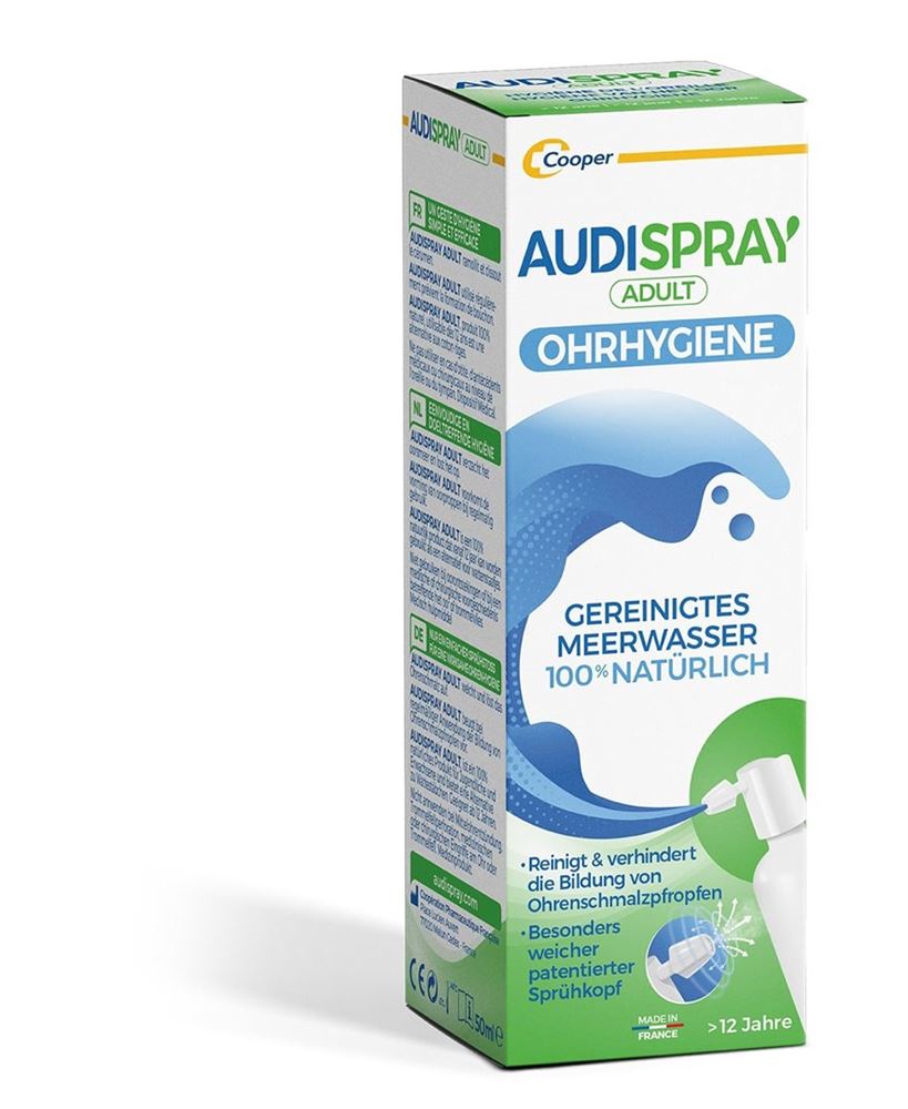 AUDISPRAY Adult Hygiène des oreilles