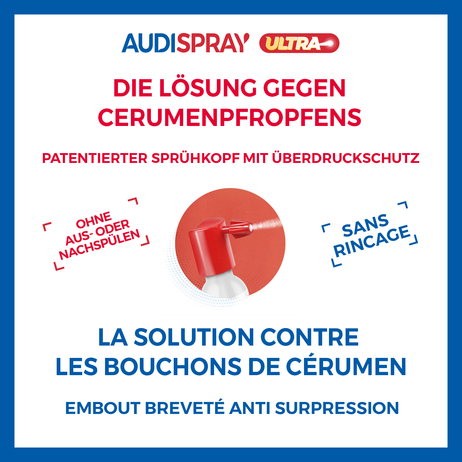 AUDISPRAY Ultra Bouchons de cérumen, image 4 sur 5