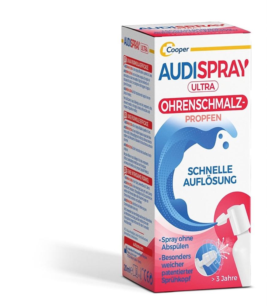 AUDISPRAY Ultra Ohrenpfropfen, Hauptbild