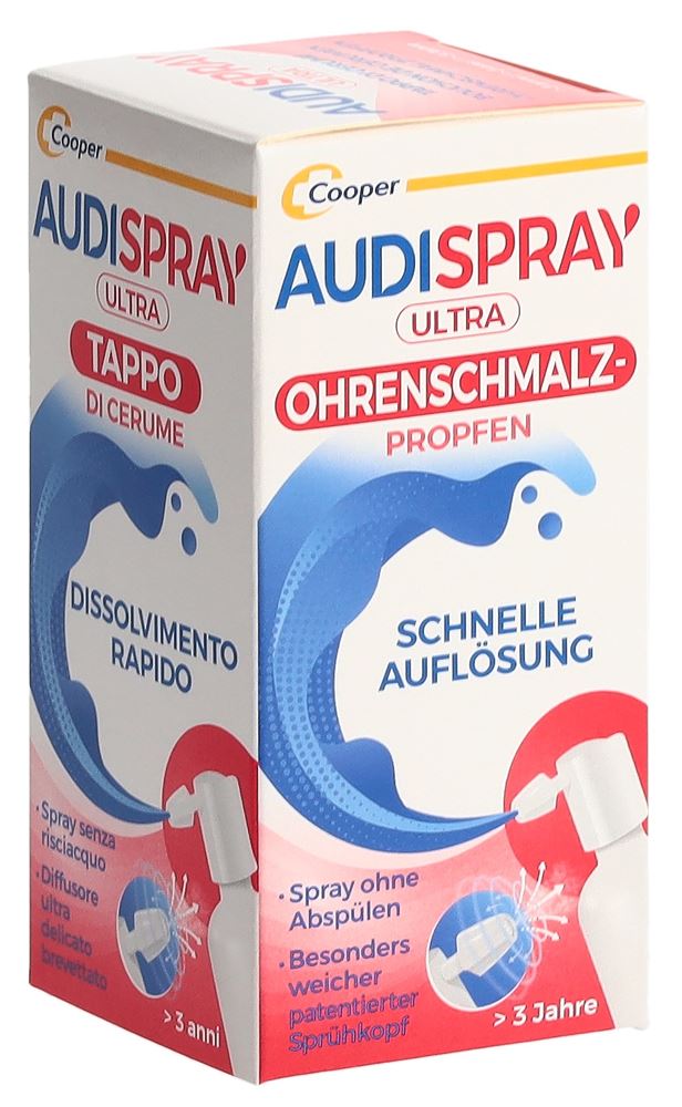 AUDISPRAY Ultra Ohrenpfropfen